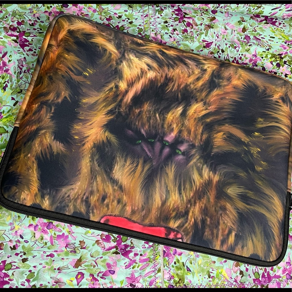 Monster book of monsters laptop case | Harry Potter themed